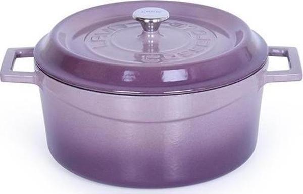 İthal Çesit Döküm Mor Tencere Yuvarlak 28 Cm - Image 1