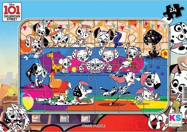Ks Games 101 Dalmatian Frame Puzzle DAL704 - Image 1