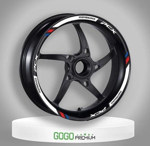 Gogo Jant Şeridi M Power Beyaz Honda Pcx - Image 1