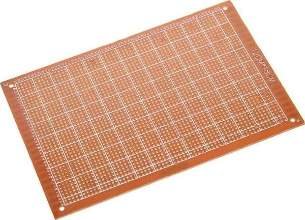 12x18 cm Delikli Pertinaks - Prototip PCB - Image 1
