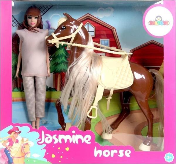 Galtoys Jasmine Atlı Bebek Kahve-Bej - Image 1