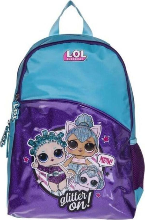 Lol L.O.L Turkuaz Glitter On Okul Çantası Llçan20459 - Image 1
