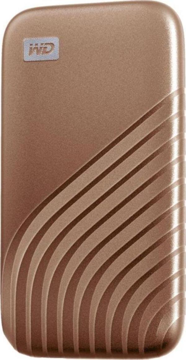 Wd My Passport 1Tb 1050Mb-1000Mb/S Taşınabilir Ssd Gold Wdbagf0010Bgd-Wesn - Image 1