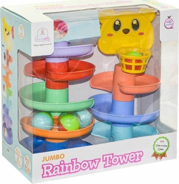 Babycim Urt021-001 Jumbo Gökkuşağı Kule -Birlik - Image 1