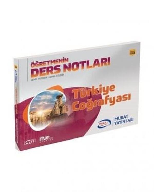 Öğretmenin Ders Notları Türkiye Coğrafyası GY-GK - Ankara Murat Yayıncılık - Image 1