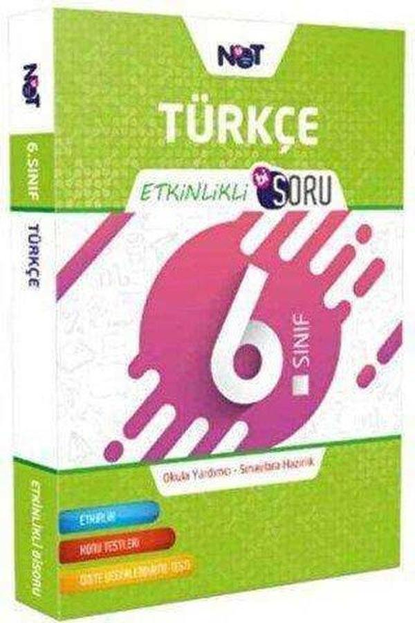 6.Sınıf Türkçe Etkinlikli Bisoru - Bi Not Yayınları - Image 1