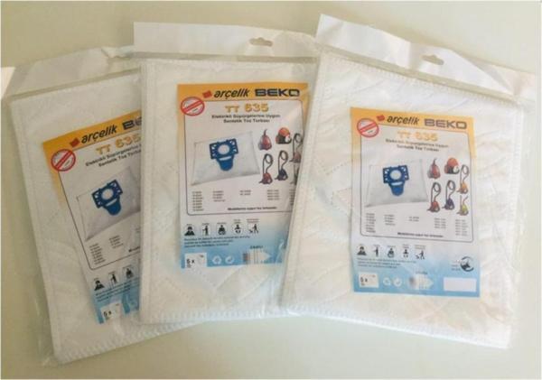 Çarşı Ev Gereçleri Beko Bks 1270 Ey-1280 Süpürge Uyumlu Toz Torbası (20 Adet) - Image 1