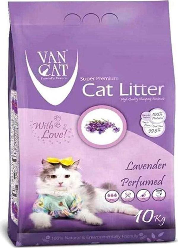 Vancat Van Cat Lavanta Kokulu Kedi Kumu 10L - Image 1