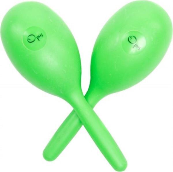 OPUS Pm-3Gr Büyük Boy Plastik Saplı Marakas – Yeşil - Image 1