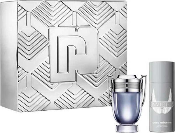 Paco Rabanne Invictus 100 Ml Edt Set - Image 1