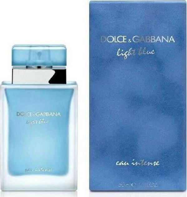 Dolce & Gabbana Light Blue Eau Intense Edp 50 Ml Kadın Parfümü 3423473032809 - Image 1