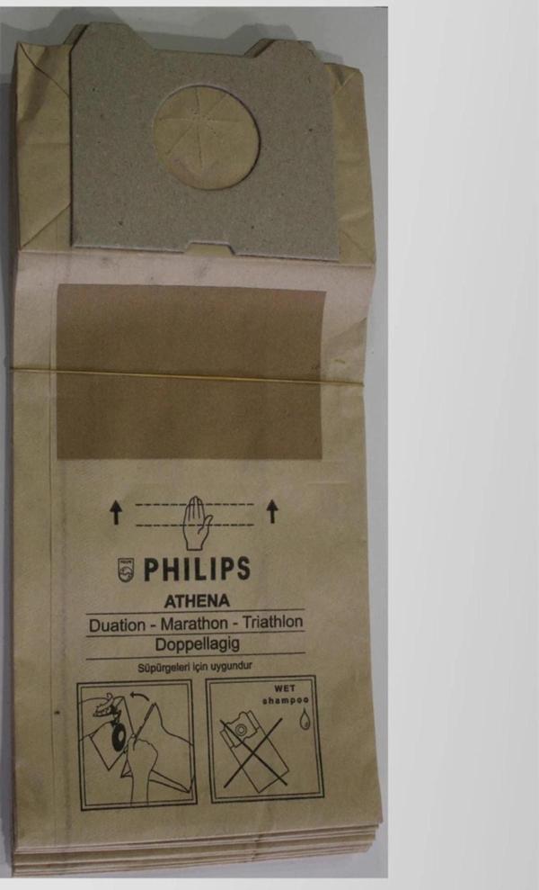 Doğantoztorbaları Philips Athena Hr 6815 Elektrikli Süpürge Torbası - 10 Adet - Image 1