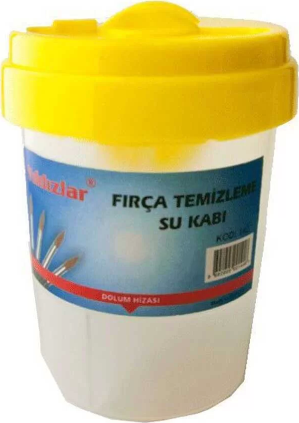 Yıldızlar Fırça Temizleme Su Kabı - Image 1