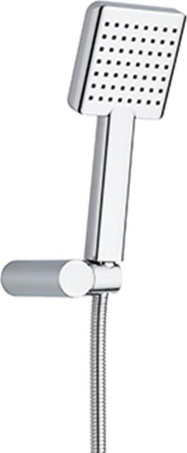 Tema Tetra Mafsallı Askılı Banyo Duş Takımı Seti Krom - Image 1