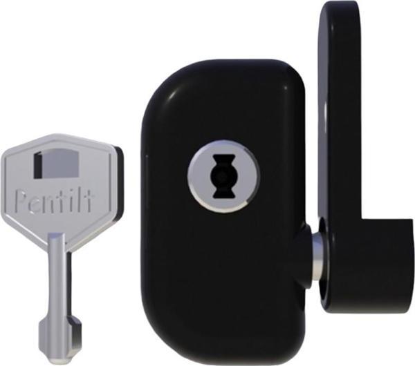 Pentilt Çift Açılım Pvc Pencereler için Çocuk Emniyet Kilidi Siyah - Image 1