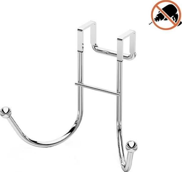 Tekno Tel Smart Fix Geçmeli İkili Banyo Havlu Askısı SF-236 Krom - Image 1