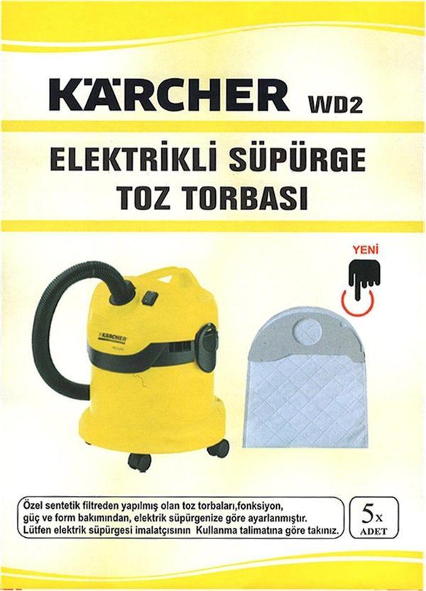 Karcher Wd 2 Elektrikli Süpürge Toz Torbasıbez 5 Adet - Image 1