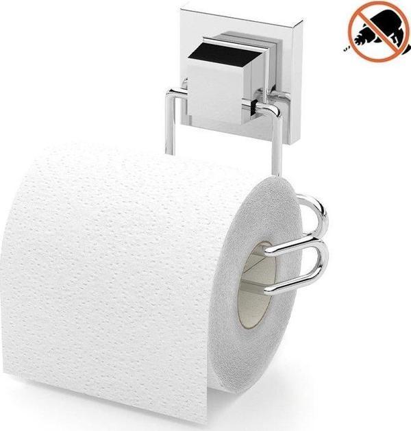 Tekno Tel EF-271 Yapışkanlı Tuvalet Wc Kağıtlık Krom - Image 1