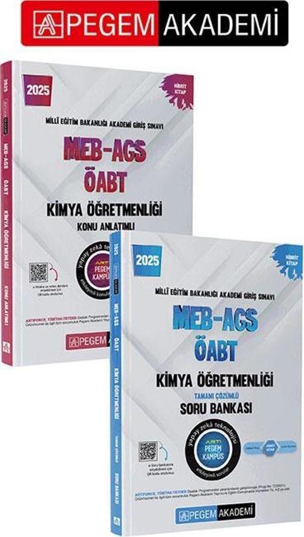 PEGEM AKADEMİ 2025 MEB-AGS-ÖABT Kimya Öğretmenliği Konu Anlatımlı+  2025 KPSS ÖABT Kimya Konu Anlatı - Pegem Akademi Yayıncılık - Image 1