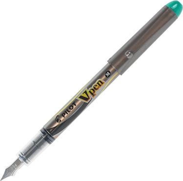 PİLOT V-PEN SİLVER DOLMA KALEM AÇIK YEŞİL (51004277) (SVP-4M-LG) - Image 1