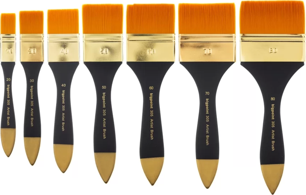 Bigpoint 305 Serisi Sentetik Kıl Zemin Fırçası No: 30mm - Image 1