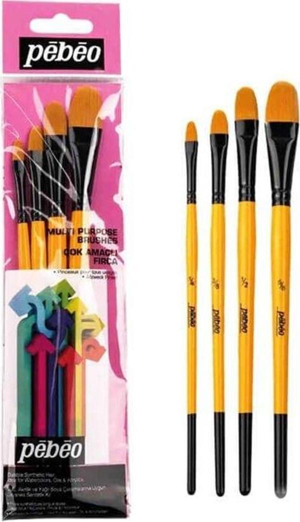 Pebeo Fırça Seti 4'lü SET-11 - Image 1