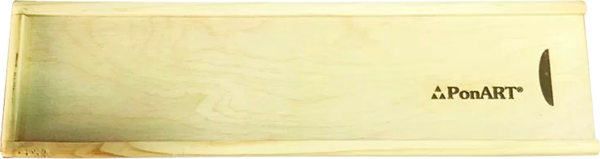 Ponart Naturel Çam Fırça Kutusu Küçük PRS-A91 - Image 1