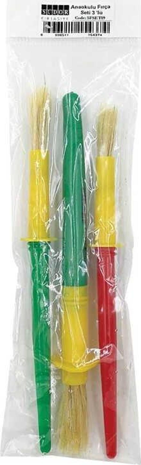 Südor Anaokulu Fırça Seti 3'lü - Image 1