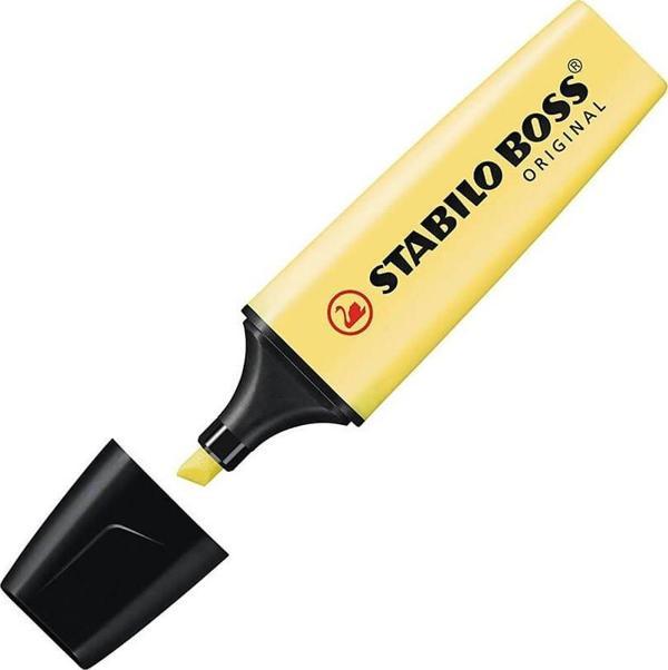 Stabilo Boss Fosforlu Kalem Pastel Sarı 70/144 - Image 1