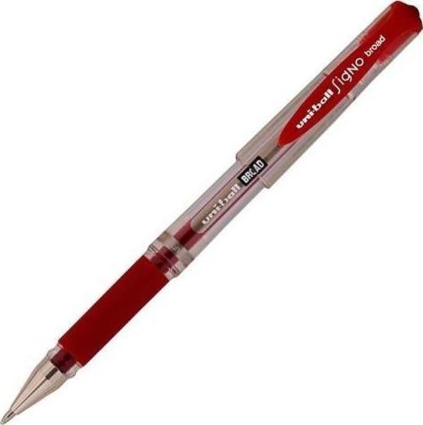 UNI-BALL UM-153 SIGNO BROAD İMZA KALEMİ 1,0mm KIRMIZI - Image 1