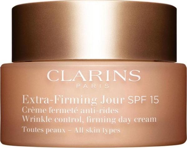 Clarins Extra-Firming Day Spf 15- Kırışıklık Kontrolü, Sıkılaştırıcı Gündüz Kremi - Tüm Cilt Tipleri 50 Ml - Image 1