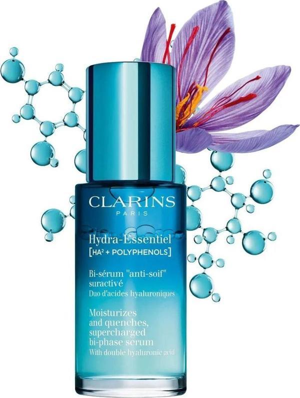 Clarins Hydra-Essentiel Bi-Sérum Anti-Soif Suractivé 30 Ml - Image 1