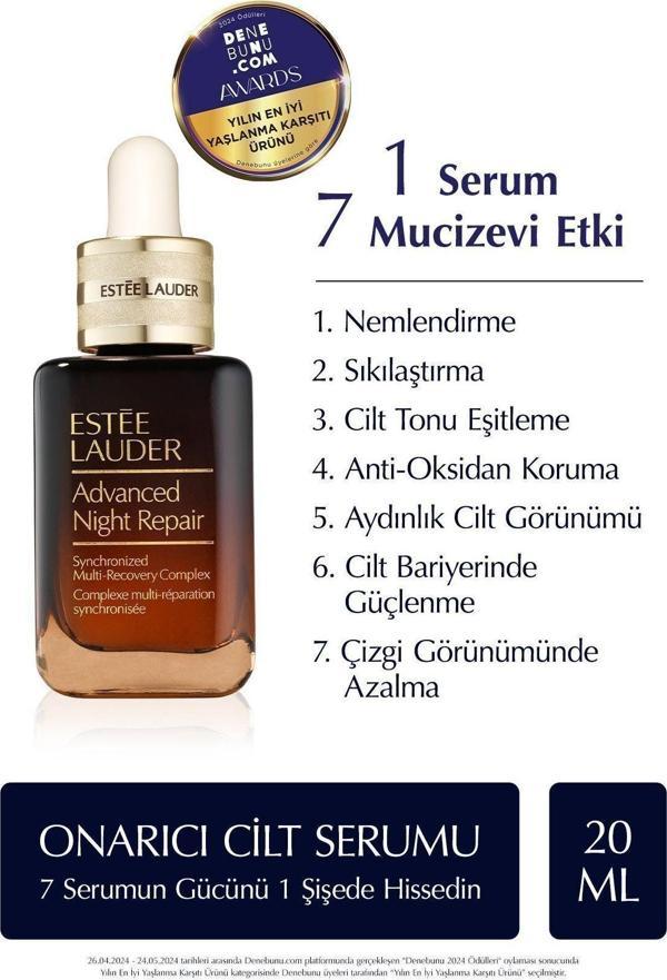 Estee Lauder Yaşlanma Karşıtı Cilt Serumu - Advanced Night Repair Onarıcı Gece Serumu 20 Ml - Image 1