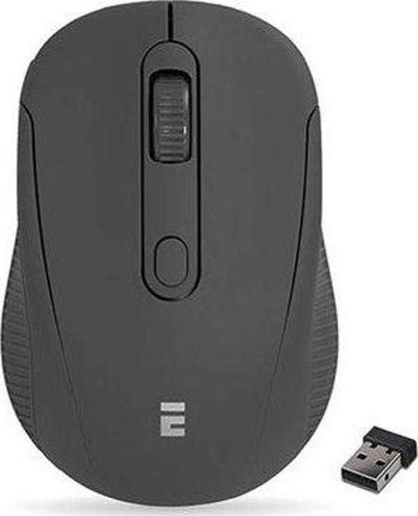 Everest SM-300 Usb 4D Optik Alkalin Pil Kablosuz Mouse Siyah - Image 1