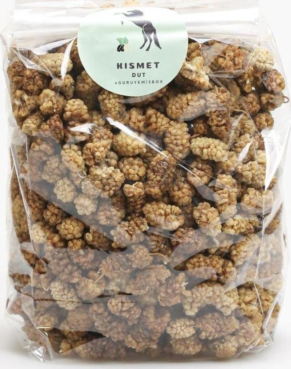 Guruyemiş Box Dut Kurusu 1 kg Kuru Ak Dut Kuru Meyve Kurutulmuş Meyve - Image 1