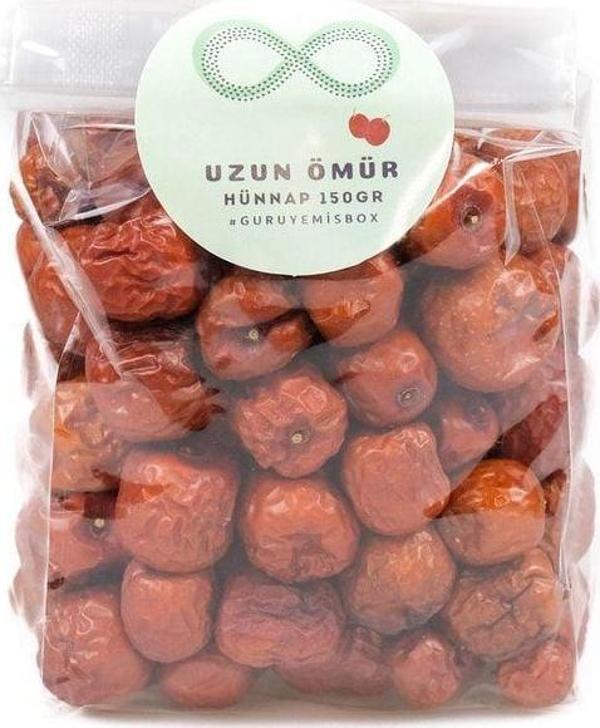 Guruyemiş Box Hünnap Kurusu Doğal Organk Kuru Meyve Kuruyemiş 500 gr. - Image 1