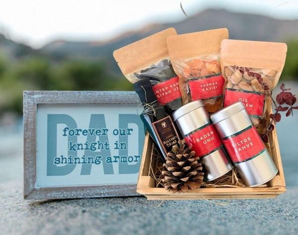Guruyemiş Box "Gurme Baba Konsept Hediye Seti" Babalar Günü Hediyesi - Image 1
