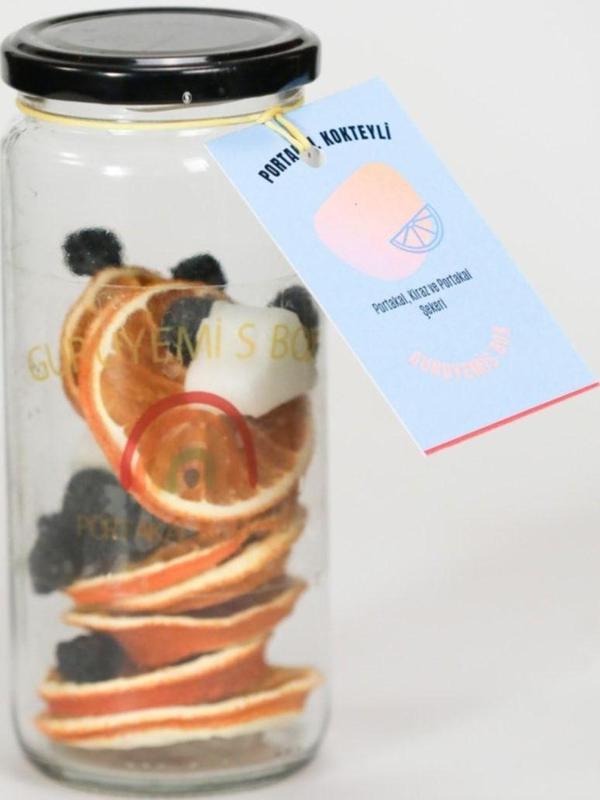 Guruyemiş Box Portakal Aromalı Kokteyl Yapım Kiti 500Ml 50Cl 8 - 10 Kişilik - Image 1