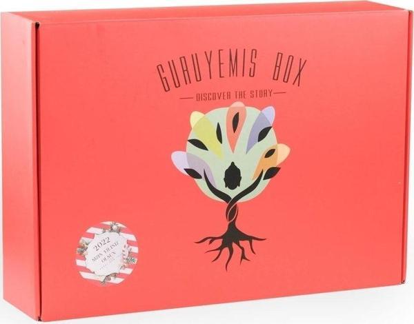 Guruyemiş Box Sevgililer Günü Doğum Günü Işte Yaşam Hediye Kutusu Okaliptüs Kapı Süsü Çelenk, Tütsü, Atıştırmalık - Image 1