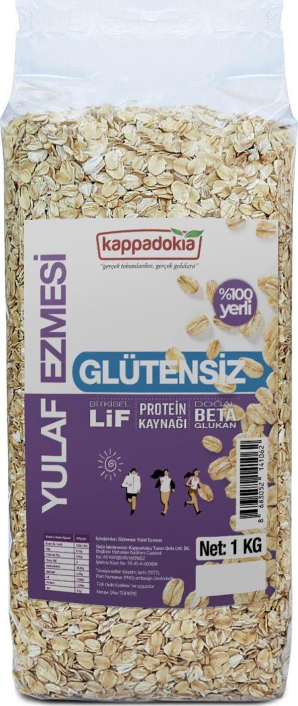 Kappadokia Ekonomik Boy Glütensiz Yulaf Ezmesi - 1  kg - Image 1