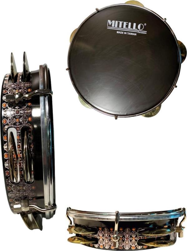 Rhythm Percussion PTASPZ - Profesyonel Ayarlı Sedef Kaplama Prinç Zilli Tef - Image 1