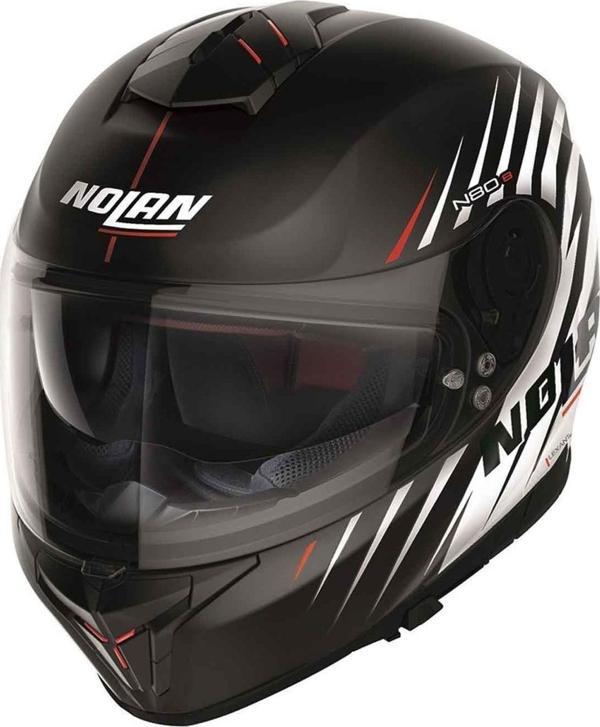 Nolan N80-8 Kosmos N-Com 64 Kapalı Motosiklet Kaskı - Image 1