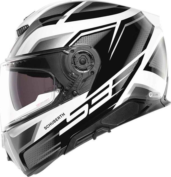 Schuberth S3 Storm Silver Kapalı Motosiklet Kaskı - Image 1