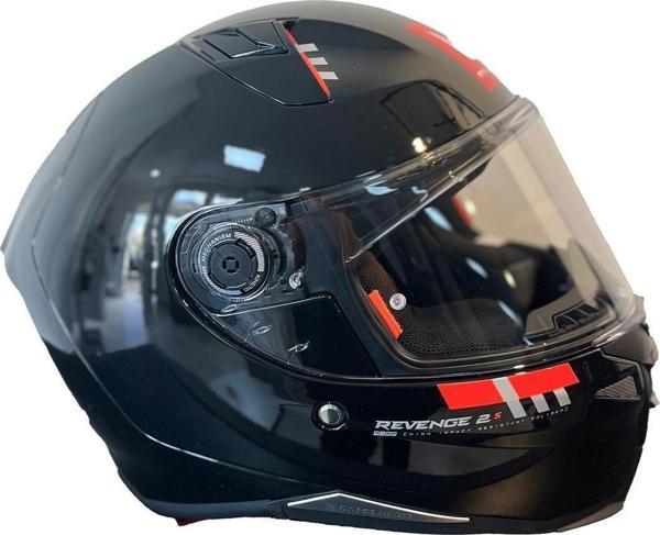 Mt Revenge 2 Solid A1 Gloss Full Face Motosiklet Kaskı - Image 1