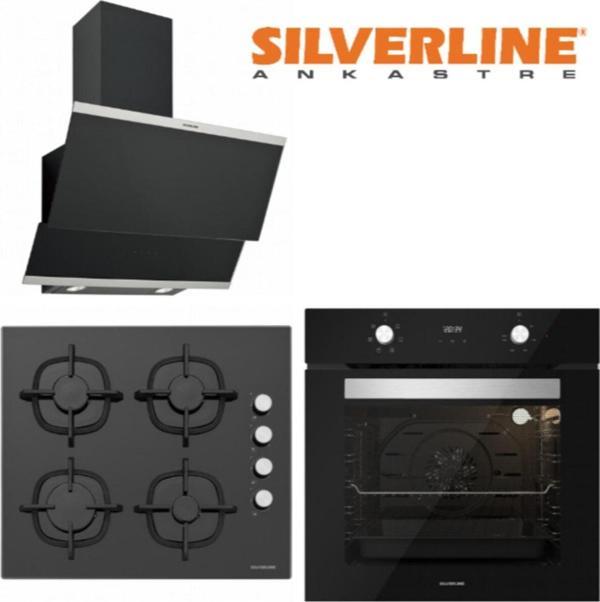Silverline Ankastre Set (Cs5343B01-Bo6502B01-3420 B Classy) - Image 1