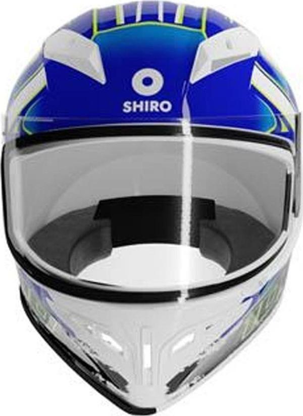 Shiro SH-870 Fighter Luco Full Face Motosiklet Kaskı + Iridium Vizör - Image 1