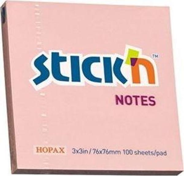 Hopax NotKğt. Stickn 76X76 Pastel Pembe 100Yp - Image 1