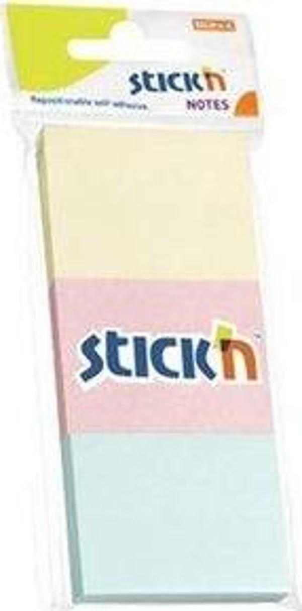Hopax Not Kağıdı Stickn 38x51 Pastel 3 Renk 100 Yaprak - Image 1