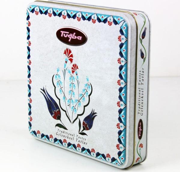 Tuğba Kuruyemiş Laleli Kutuda Karışık Lokum 500 gr - Image 1
