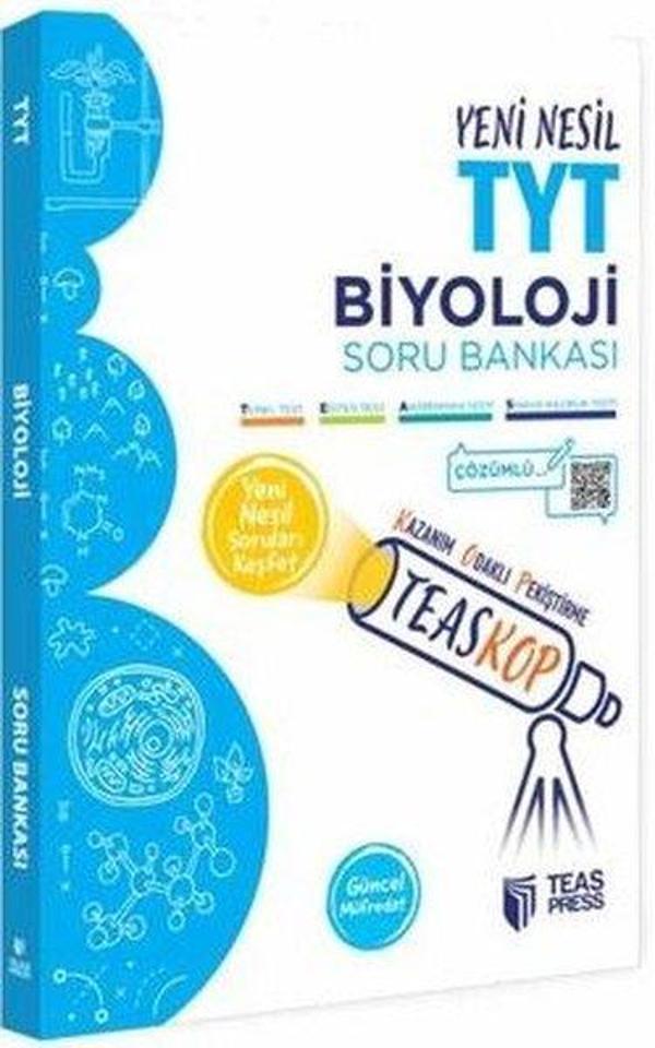 Teaskop TYT Biyoloji Soru Bankası - Teas Press Eğitim - Image 1